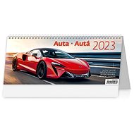 Helma Stolní kalendář Auta/Autá 2023 - Stolní kalendář