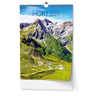 Baloušek tisk Nástěnný kalendář Hory A3 2023 - Nástěnný kalendář