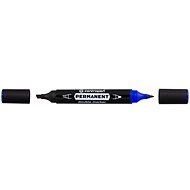 Centropen značkovač pernament Double Marker 1666 modrý - Popisovač