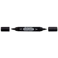 CENTROPEN Double Marker 1666 černý - Popisovač