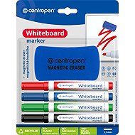 CENTROPEN marker 8559/4 WBM erasable + sponge - Markers