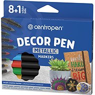 CENTROPEN Decor pen 2737 metallic 9 pcs - Markers