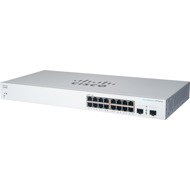 CISCO CBS220 Smart 16-port GE, PoE, 2x1G SFP - Switch