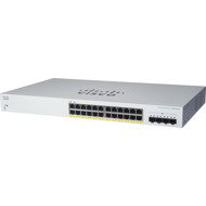 CISCO CBS220 Smart 24-port GE, Full PoE, 4x1G SFP - Switch