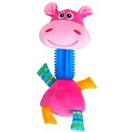 Pawise Squeaky plush hippo Arnost - 26cm - Dog Toy