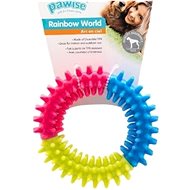 Pawise Rainbow rubber ring - 10cm - Dog Toy