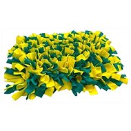 Sniffer rug dark turquoise-yellow - Snuffle Mat