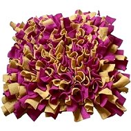 Sniffer rug dark pink-yellow - Snuffle Mat