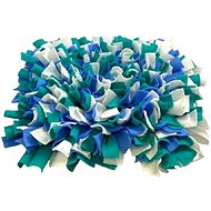 Sniffing rug blue-white-turquoise - Snuffle Mat