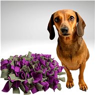 Sniffing rug Purple-grey Size: 30x15cm - Snuffle Mat