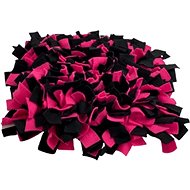 Sniffer rug black-dark pink - Snuffle Mat