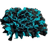 Čmuchacíkoberečky.cz Sniffing rug Black-dark turquoise Size: 30x15cm - Snuffle Mat