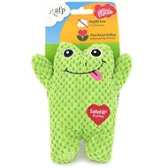 AFP Plush frog with natural filling squeaky - 17 cm - Dog Toy