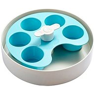 PetDreamHouse SPIN Interactive Feeder Palette, Blue 25cm - Dog Bowl