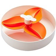 PetDreamHouse SPIN Interactive Feeder, Orange 25cm - Dog Bowl
