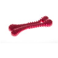 Baxter Pink Thermoplastic Rubber Bone - 18cm - Dog Toy