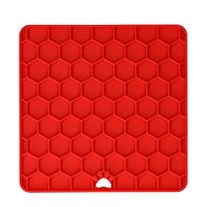 Eat slow live longer Licking mat red 18,5 cm - Lick Mat
