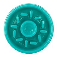 ZippyPaws Anti-swallow interactive bowl Doughnut blue 25 cm - Dog Bowl