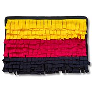 Sniffer rug yellow-red-black 62 cm - Snuffle Mat