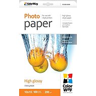 colourWay High Glossy 10x15 100 pcs - Photo Paper