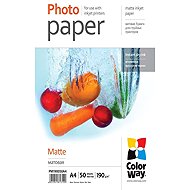 colourWay Matte A4 50 pcs - Photo Paper