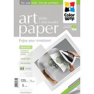 colourWay Art Paper iron-on 5 pcs - Photo Paper