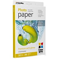 colourWay Premium Semi-Glossy A4 50pcs - Photo Paper