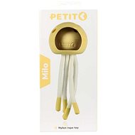 EBI PETIT MILO Bite for puppies and adult dogs of small breeds yellow octopus 18×7×7cm - Dog Toy