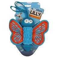 EBI COOCKOO LILLY gumová hračka pre psov 27 × 20 × 7,5 cm oranžový motýľ - Hračka pre psov