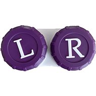 Kaida classic case coloured - dark purple - Contact Lens Case