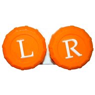 Kaida classic case coloured - orange - Contact Lens Case