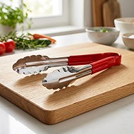 Contacto Kitchen tongs HACCP, red - Serving Tongs