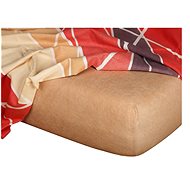 Dadka Terry sheet light brown 140 × 200 × 20 cm - Bedsheet