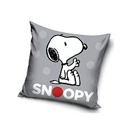 Carbotex Cushion Snoopy grey 40 × 40 cm - Pillow