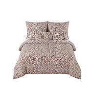 DADKA Povlečení satén 140 × 200 cm, 70 × 90 cm, Iluze hnědá  - Bed Linen