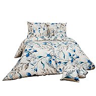 DADKA Povlečení krep 140 × 200 cm, 70 × 90 cm,  Milaya banán - Bed Linen