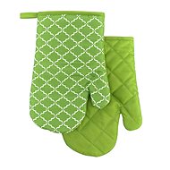 Praktik kitchen mitt green, 18 × 27 cm - Oven Mitt