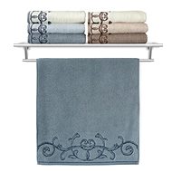 Veba Terry Barocco II, 50 × 100 cm, grey-blue - Towel