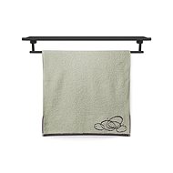Veba Nora ellipses, 50 × 100 cm, light green - Towel