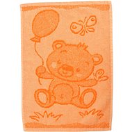 Profod Baby towel Bear orange 30 × 50 cm - Children's Bath Towel