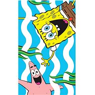 Carbotex Baby Towel Sponge Bob Fun in the Sea 30 × 50 cm - Children's Bath Towel