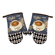 Praktik Kitchen Towel 2 pcs Coffee time 18×27 cm - Oven Mitt