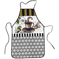 Praktik Kitchen apron Kafe blue-brown 50×76 cm - Apron