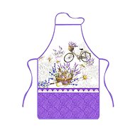 Praktik Kitchen apron Lavender on a wheel 50×76 cm - Apron