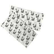 PREM INTERNATIONAL Diaper 70×70 cm Grey swans (pack of 5) - Cloth Nappies