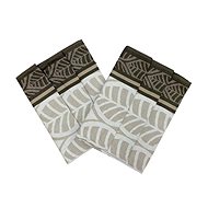 Svitap sleepwell Towel Ba extra absorbent Leaves brown - 3 pcs - Kitchen Towel