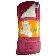 Svitap sleepwell Blanket microfiber Sheep stitch old pink 150×200 cm - Blanket
