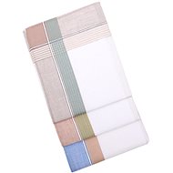 ETEX s. r. o. Men's handkerchief light M11 pack of 6 - Handkerchief 