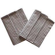 Svitap sleepwell Extra absorbent towel 50×70 cm Tiny cube beige (grey) 3 pcs - Kitchen Towel
