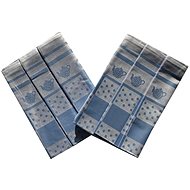Svitap sleepwell Extra absorbent towel 50×70 cm Teapot/dot blue 3 pcs - Kitchen Towel